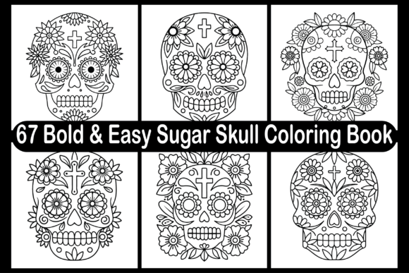 67 Bold Easy Sugar Skull Coloring Pages for Local Brands