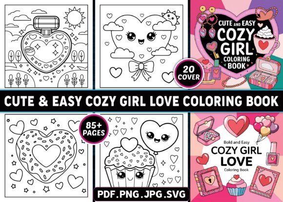 A Business Review of Cute Cozy Girl Graphics & Coloring Pages