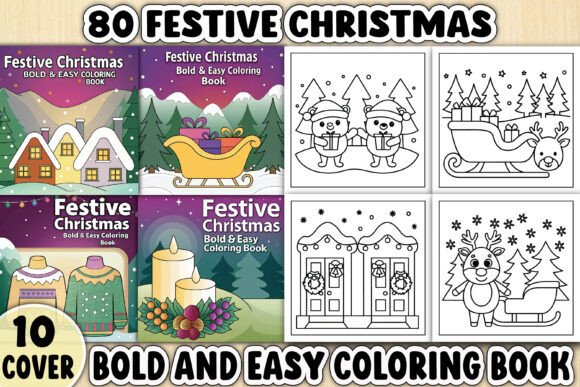 Bold Festive Christmas Coloring Pages Amp: A Visual Delight