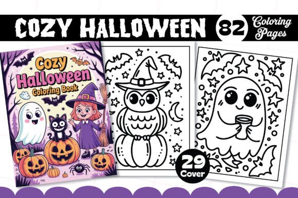 Cozy Halloween Coloring Pages Amp for Local Brands