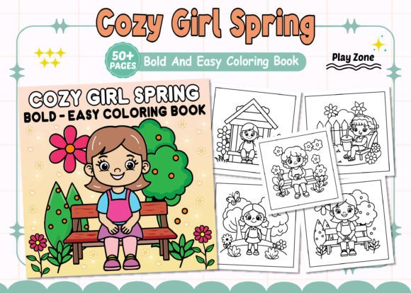 Cozy Spring Girl: A Graphic Asset Review for Small Business Branding