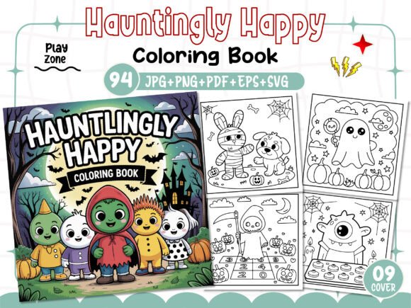 Hauntingly Happy Coloring Pages Amp: A Designer's Review
